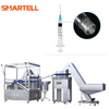 SMARTELL 医疗级鲁尔锁一次性注射器自动组装机 PLC 控制 1 年保修
